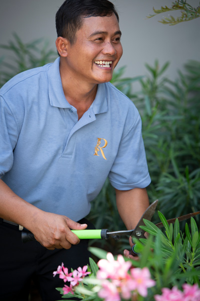 Staff at Villa Raphy